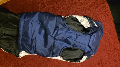 Vetrovka pre psika do40cm aj s popruhmi, 