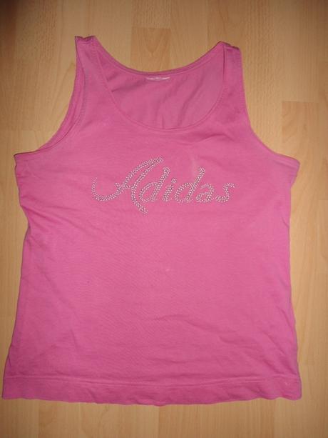 Ruzove damske tricko adidas, adidas,s