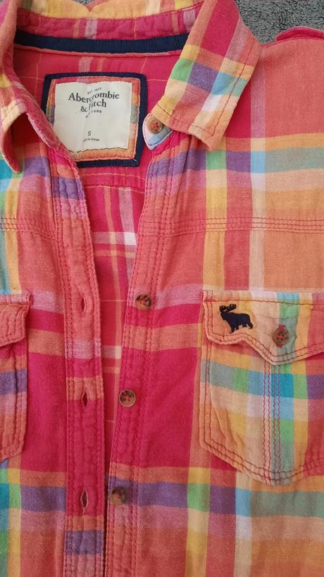 Letná košeľa xs/s abercrombie, abercrombie&fitch,xs