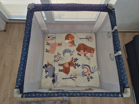 Caretero skladacia ohradka, šírka (cm): 100,dĺžka (cm): 100