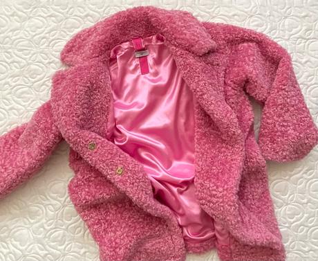 Kabát monnalisa ružový, monnalisa,140