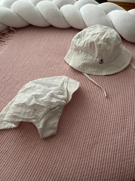 Klobúčik hm šatka rada, h&m,74