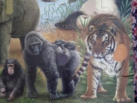 Hmatové veľké puzzle,