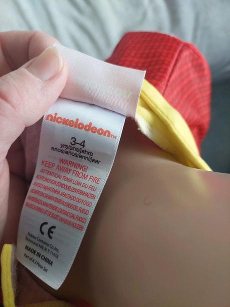 Marshall hasič paw patrol karnevalový kostým 104,