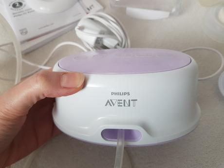 Elektrická odsávačka avent, 