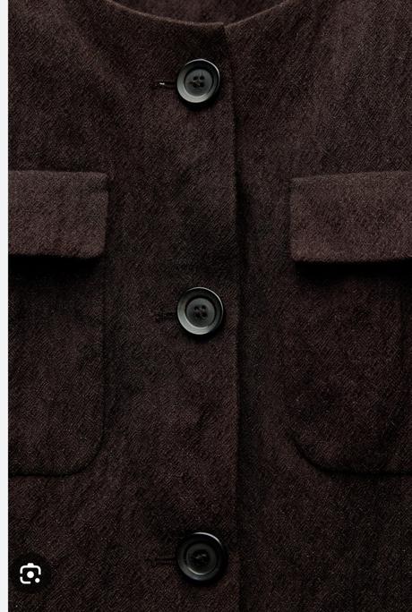 Bunda zara s visackou, zara,l