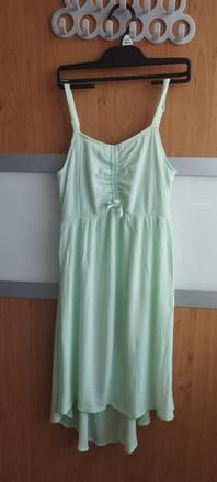 Krásne šaty na ramienka, takko,140