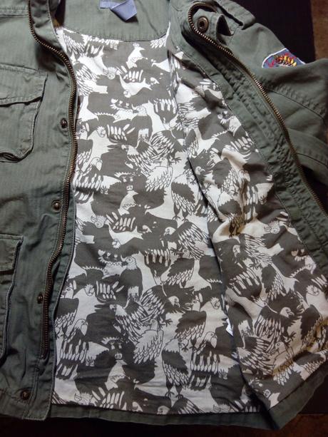 Bunda prechodná, h&m,128