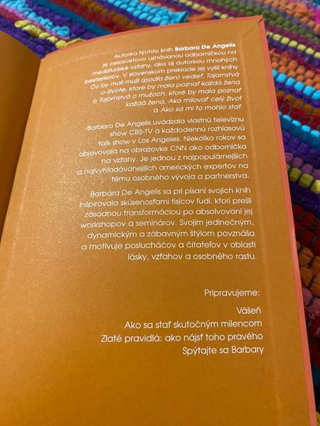 Chvíle, ktoré stoja za to barbara de angelis,