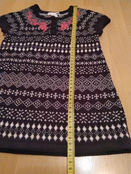 Pletené teplé šatky pre slecnu, h&m,86