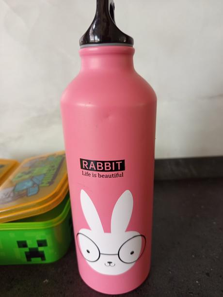 Minecraft box, fľaša zajac, 