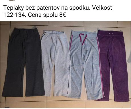 Balik teplakov bez patentov, 122–134