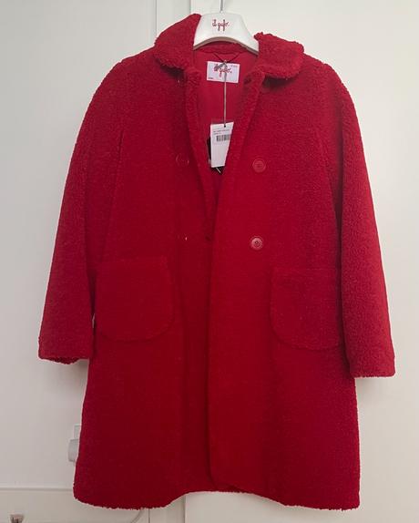 Kabát z umelej kožušiny il gufo, 152