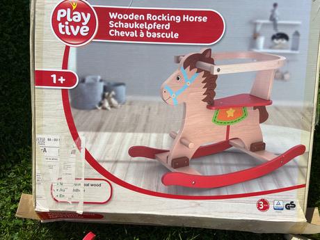 Drevený konik playtive,