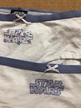 Dievčenské nohavičky star wars, 146