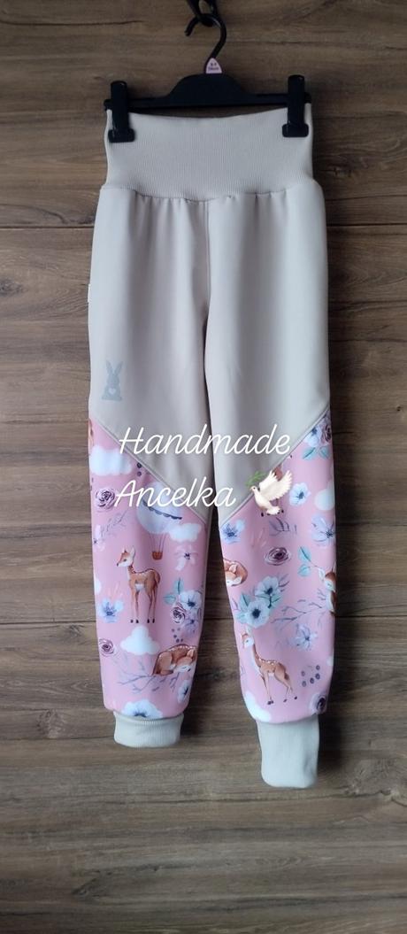 Zimné softshellky kombin.s reflexnym prvkom, 74 - 164