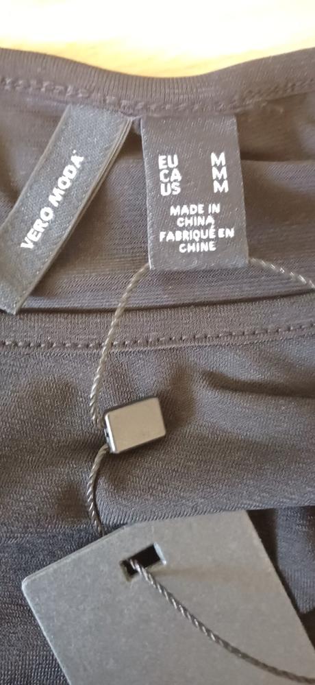 Nové čierne šaty, vero moda,m