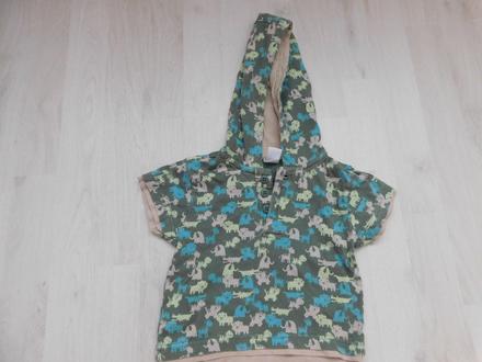 Tričko s kapucňou 9-12 mes., 80