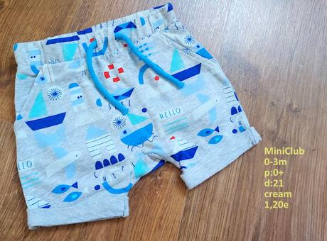 Teplákové šortky, miniclub,62