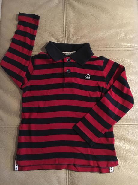 Tričko benetton ( polo košeľa s limčekom ), benetton,104