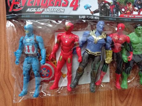 Figúrky marvel avengers 5 ks sada - nové,