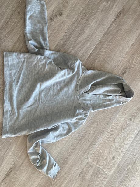 Tenká mikina croptop, h&m,146