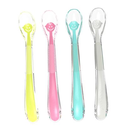 Babyono 1460 silikónová mäkká lyžička babys smile, 