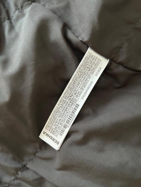 Teplá dlhšia bunda, bershka,xs