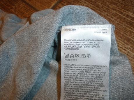 Elegantný predĺžený pulóver s hviezdami canda, c&a,l