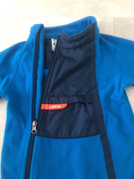 Fleecový overal, decathlon,86