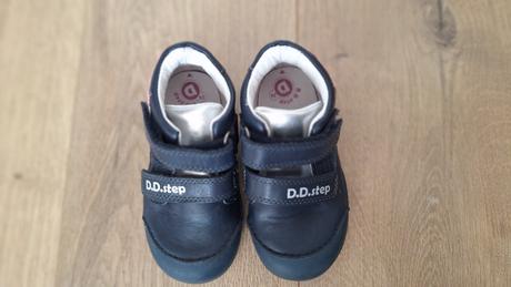 Krásne kožené topánky d.d.step, barefoot, d.d.step,24