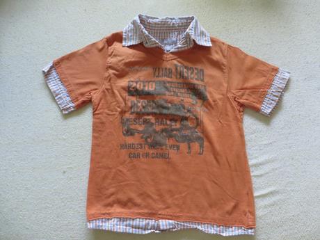 Tričko - veľ. 110-116 - dvojitý efekt, 110