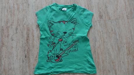 Dievčenské tričká v.122-128, 122