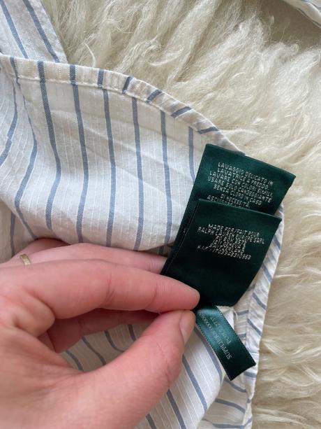 Ralph lauren košeľa s mašľou, ralph lauren,xs