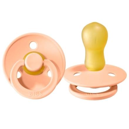 Bibs cumlík z prírodného kaučuku peach sunset (m), bibs