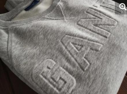Gant luxusná bavlnená mikina s-m, gant,m