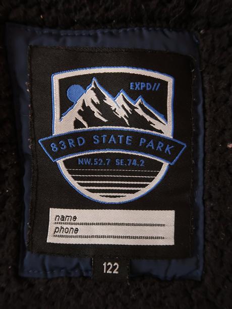 Chlapčenská predĺžená zimná bunda c&a 122 (6-7 r.), c&a,122