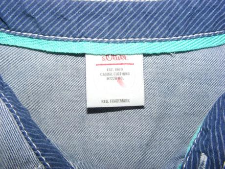 Rifľová košeľa s.oliver - 92/98, s.oliver,92