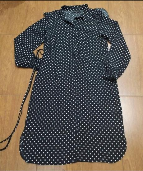 Košeľové bodkované šaty, house,38