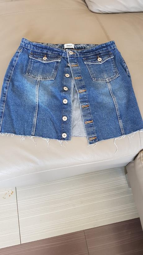 Riflová sukňa only, only,m