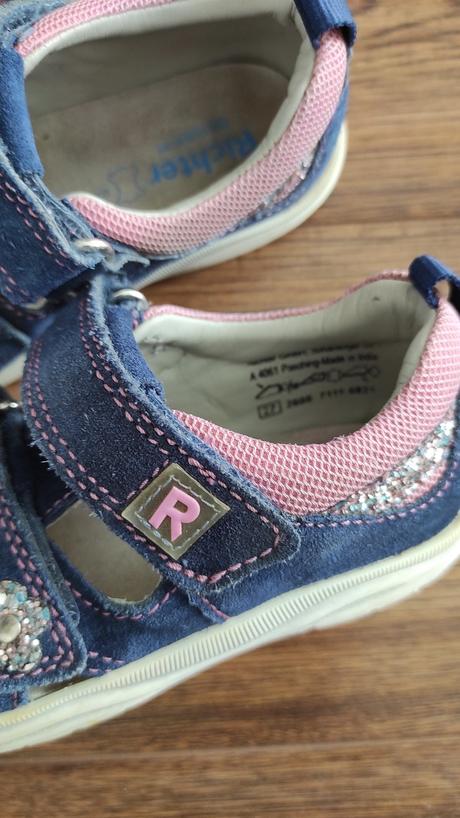 Celokožené sandale richter, richter,27