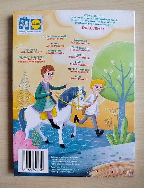 Cd rozprávky z lidla,