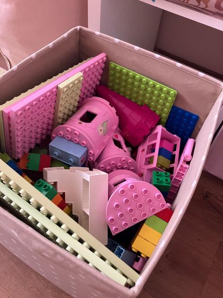 Lego duplo zámok+zoo 5kg lega, 