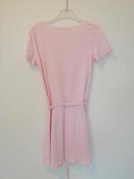 Ružove šaty pre 9 až 10r, h&m,140