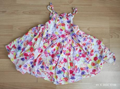 Letné šaty pre dievčatko 86, f&f,86