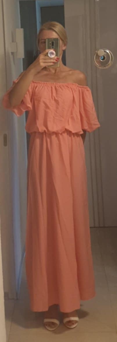 Maxi dlhe krásne nove saty,