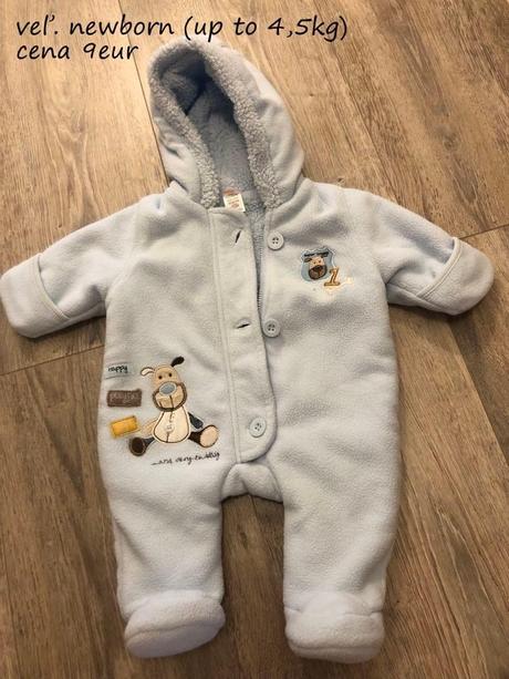 Overal pre novorodenca, mini mode,50