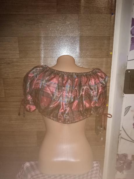 Dámsky 3 komplet dlhá sukňa  a dlhší a kratší top, 36