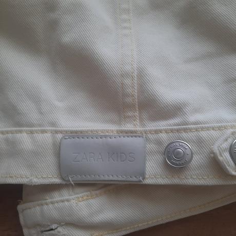 Zara rifľová bunda bledožltá, zara,116