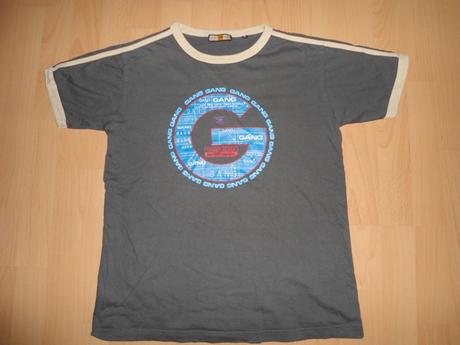 Tmavosivé uni tričko, s